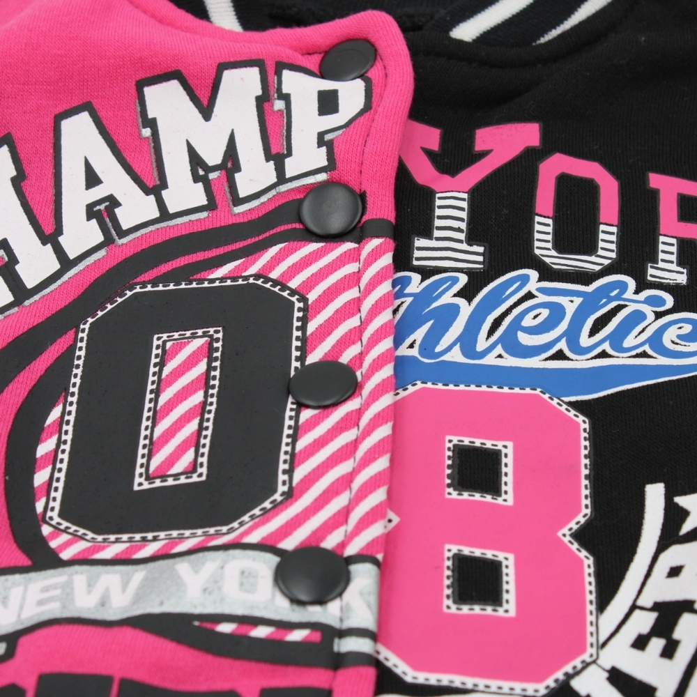 Girls Champ York Varsity Sweatshirt/Jacket – Size 3T - Picture 3 of 5